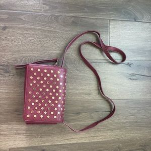 Michael Kors Crossbody Burgundy Bag